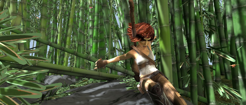 Animated second RGB frame for Sintel frame360